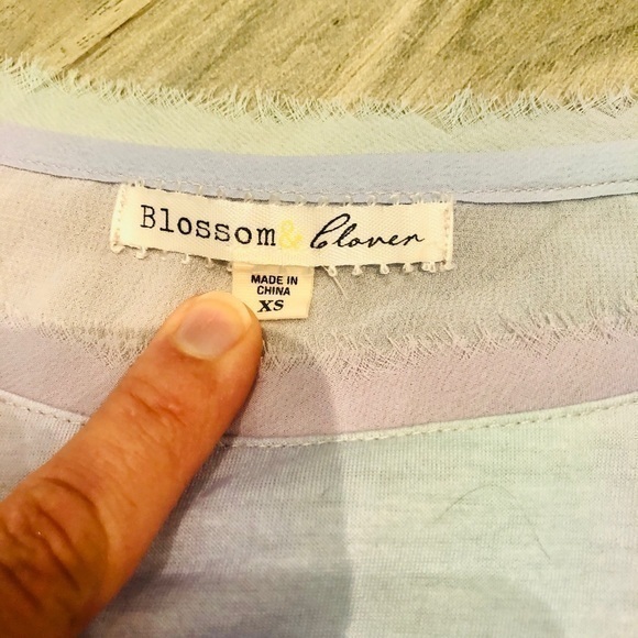 Blossom Clover Hi Li top ombré - Picture 3 of 6